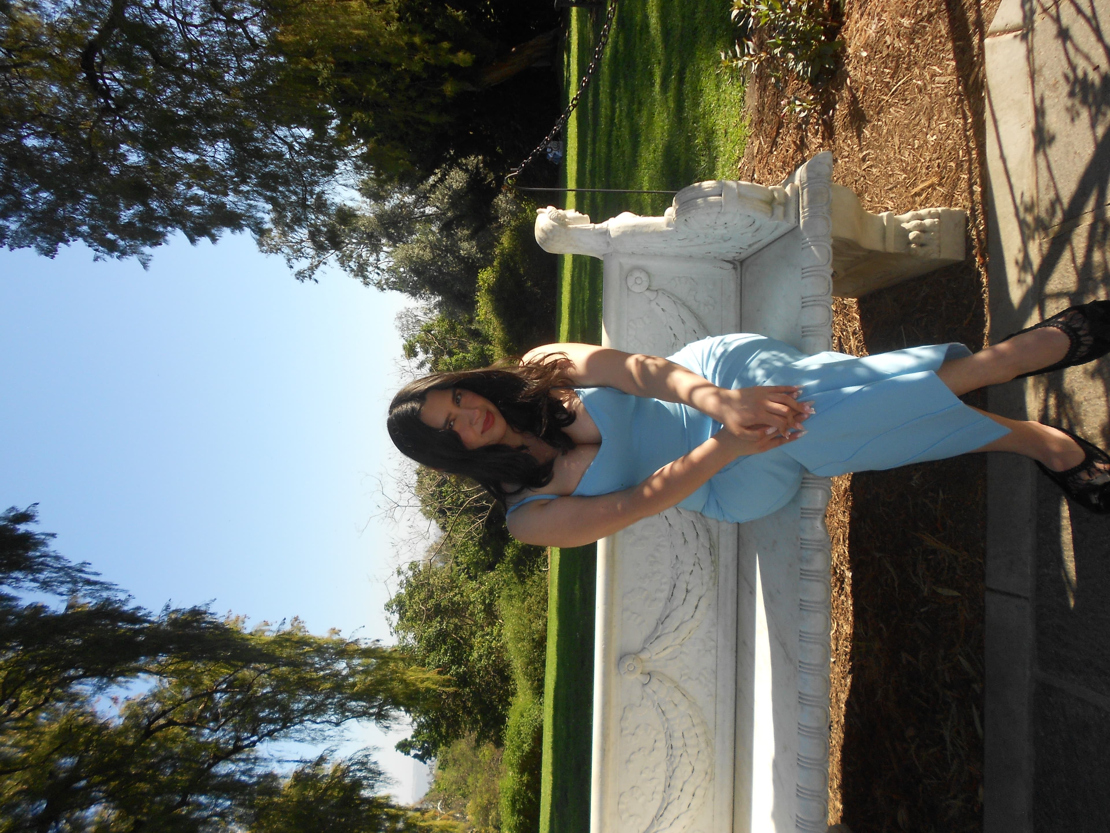 Vanessa at the Huntington